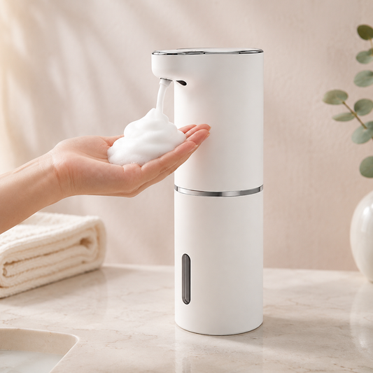 Dispensador Automático de Jabón en Espuma – Sensor Sin Contacto Recargable