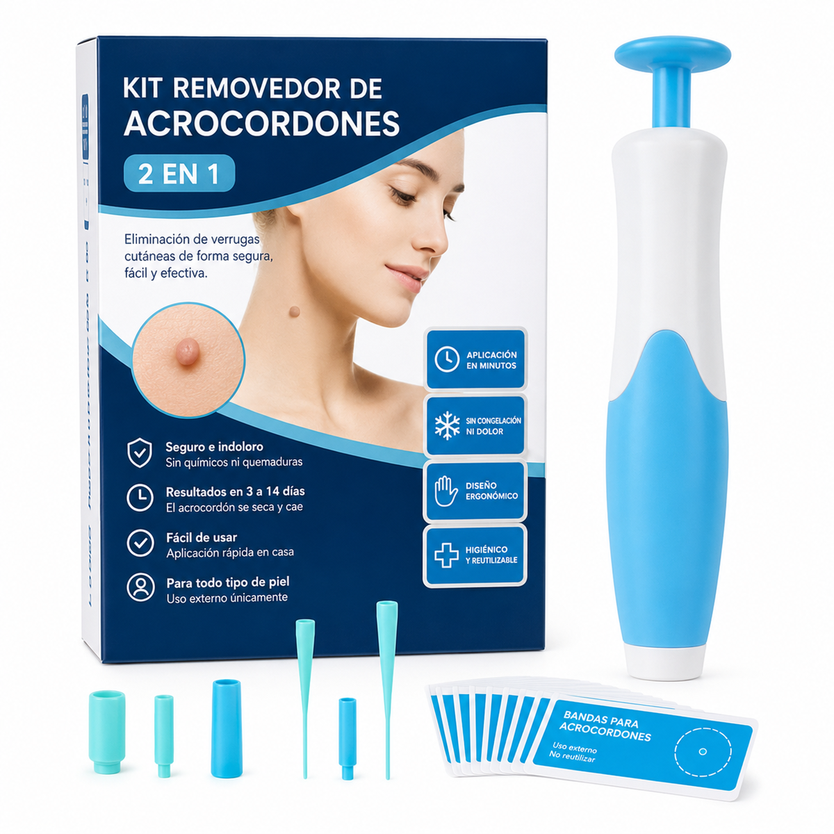 Kit Removedor de Acrocordones – Eliminación Fácil y Precisa en Casa