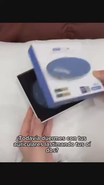 Altavoz Bluetooth Ultradelgado para Almohada – Música y Sonidos Relajantes